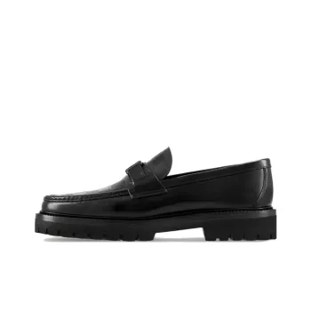 LOUIS VUITTON Major Loafers Men's Black