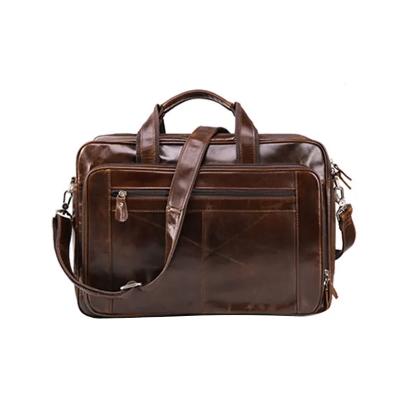 CMLZIUA Top Grain Cow Leather Crossbody Handbags Regular Men's-5