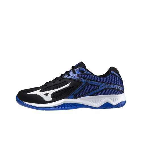 Mizuno Thunder Blade 3 Anti-Slip And Wear-Resistant Breathable Low-Top Badminton Shoes Men's Blue Black