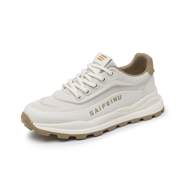 SAIFEINU Breathable Lightweight Height Increasing Rebound Low-Top Casual Shoes Men's-10