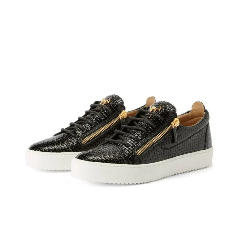 Giuseppe Zanotti Frankie Patent leather Sneakers-2