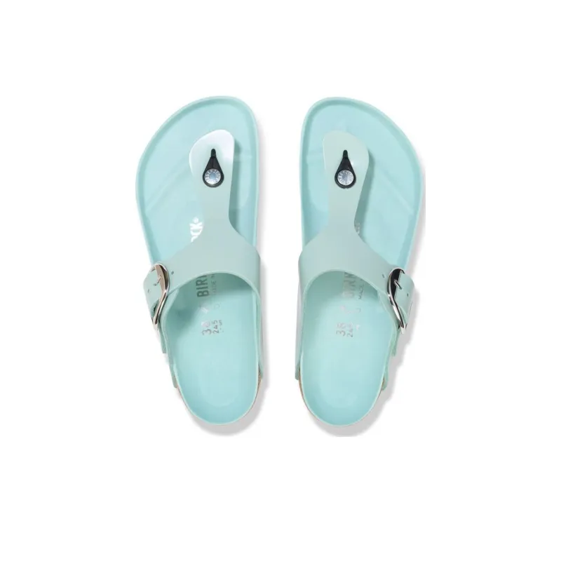 Birkenstock Flip Flops Women's Light Blue-4