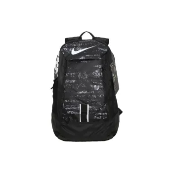 Nike Polyester Backpack Regular Unisex Black White