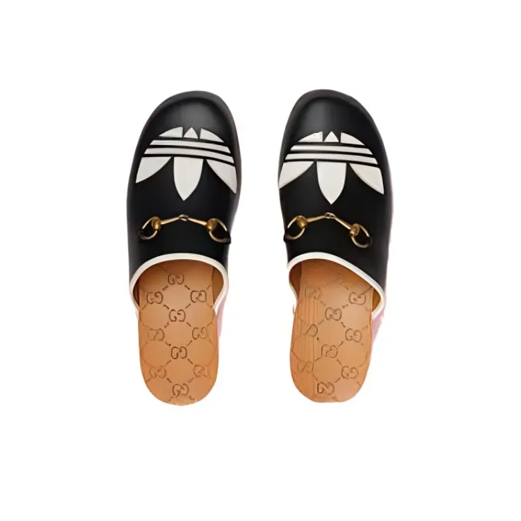 GUCCI Adidas X GUCCI Leather Clog Women's - POIZON GUCCI Adidas X GUCCI Leather Clog Women's - POIZON