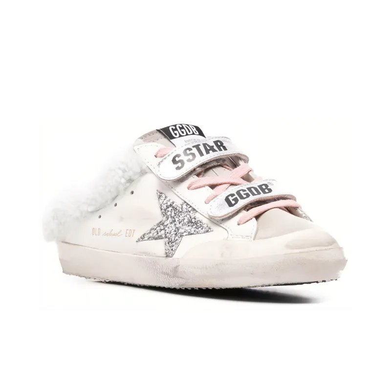 Golden Goose Super Star Sabot Closed Toe Slippers Women's White-2