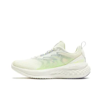 361° E Tough TR 2.0 Anti Slip And Wear Resistant Breathable Low Top Running Shoes Women's White Green Purple