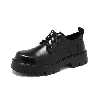 Romon Men's Casual Shoes Men Low Top Black, White, Yellow