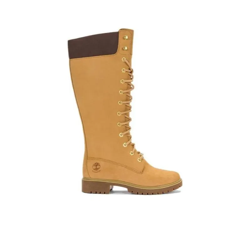 Timberland Waterproof Cushioning Knee High Outdoor Boots Women's Light Beige-1