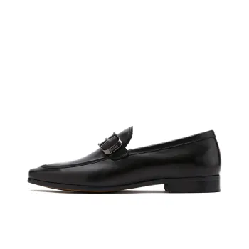 PEDRO Dress Shoes Men Low Top Black/Camel