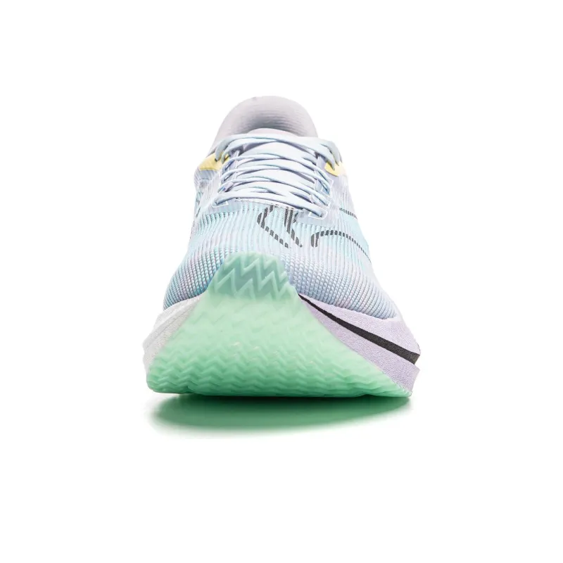 LINING Feidian 4 Challenger Running Shoes Men Low Top Mist Purple/Vero Rose Purple/Fluorescent Ice Cyan-4