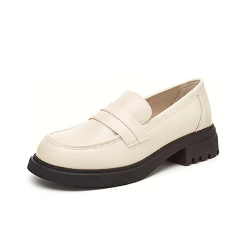 DAPHNE Loafers Women's Black/Beige-3