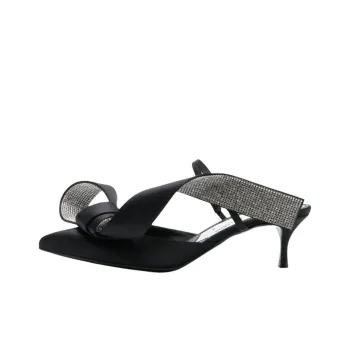 SERGIO ROSSI Marquise Bow Embellished Pumps