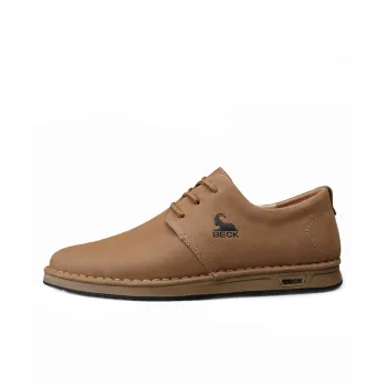 BECK Dress Shoes Men Low Top Blue