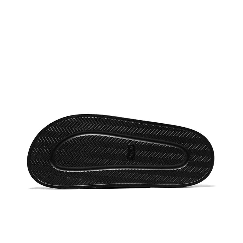 V ZERO FIVE Slide Slippers Flat Men's Black-3