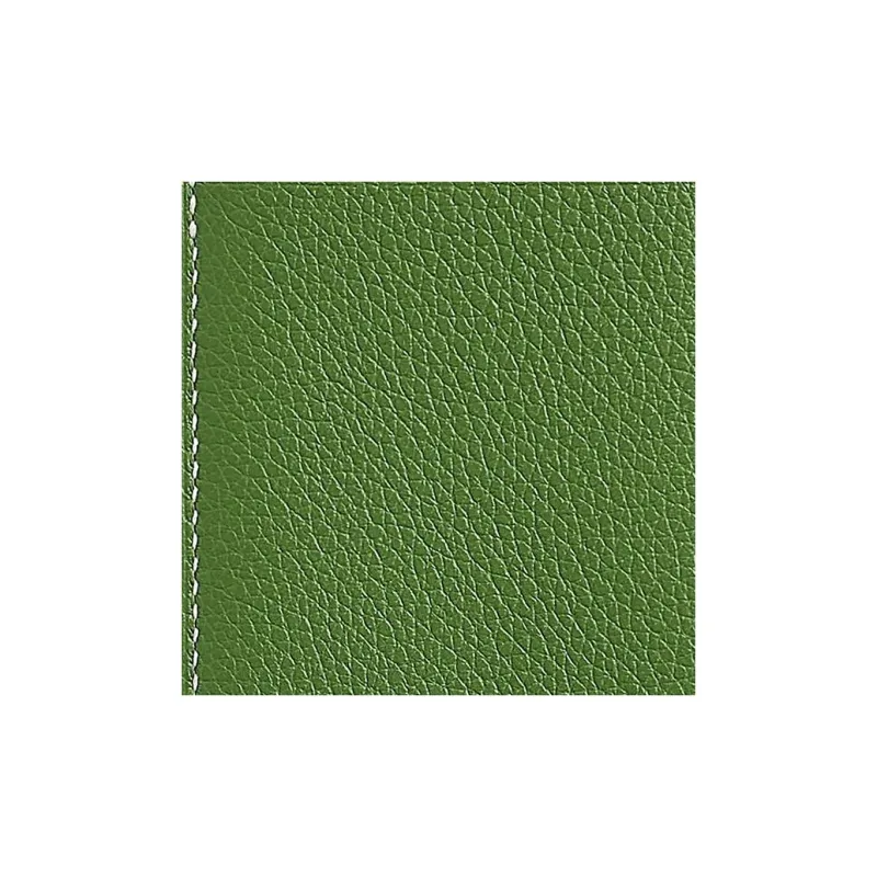 HERMES H Sellier Evercolor Leather Card Holder Men's A8 Yuka Ribbon Green-3