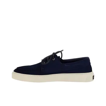 WOOLRICH Suede Boat Shoes
