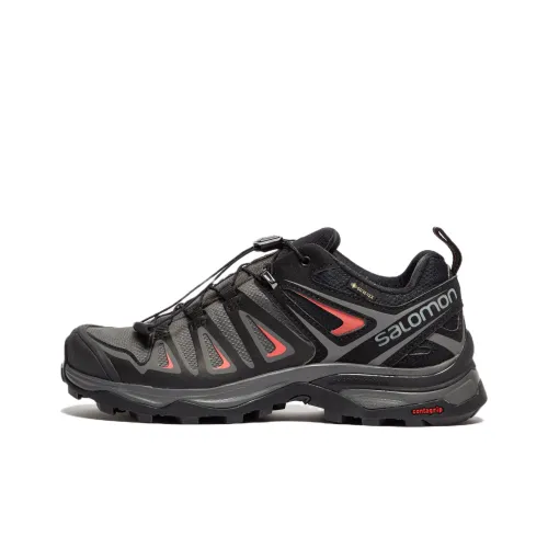 SALOMON X Ultra 3 Hiking / Trekking Shoes Women's Low-Top Black