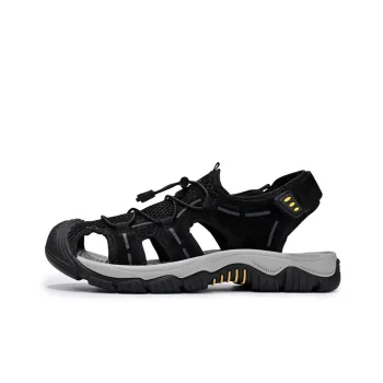 Black tailed Deer Muledeer Beach Sandals Men's