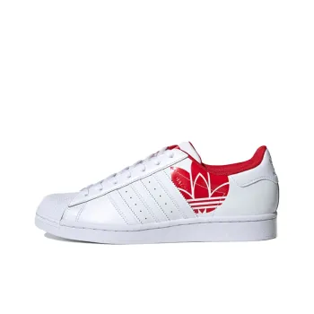 Adidas Originals Superstar Scarlet Red Trefoil
