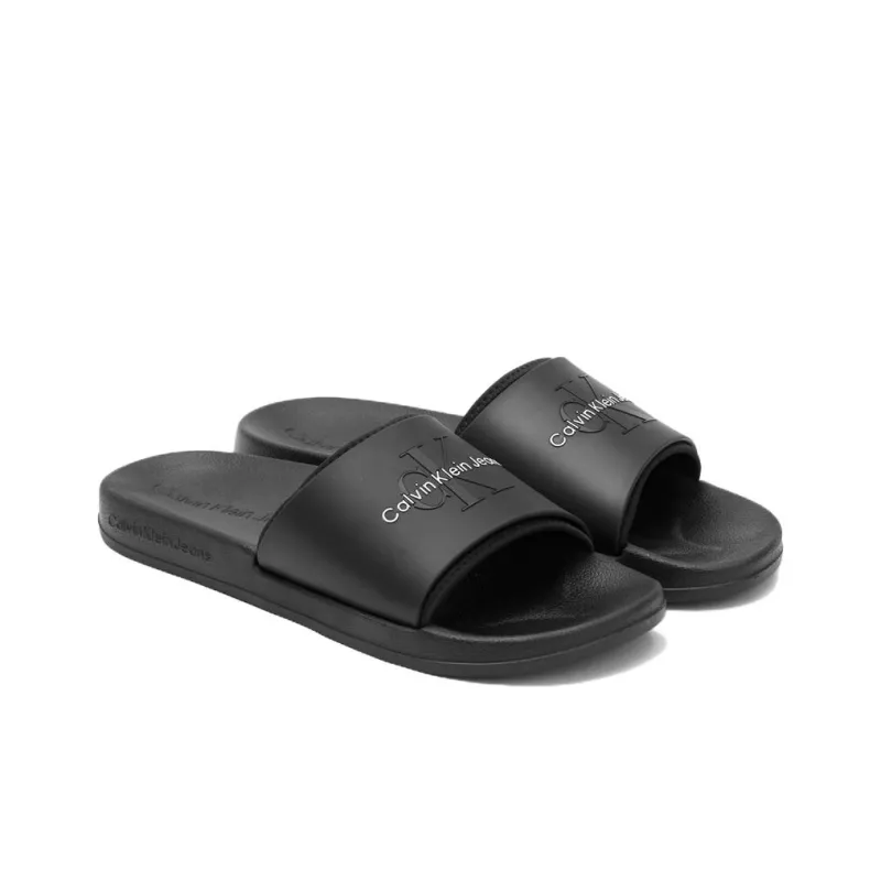 Calvin Klein Jeans Logo-print Slides-1
