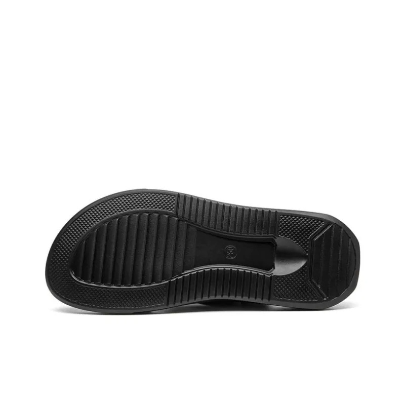 Spider King Beach Sandals Men's Black-4