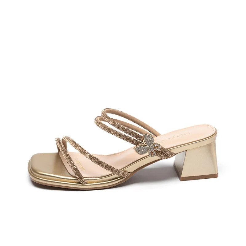 ZHR Slide Slippers Women's Silver-6