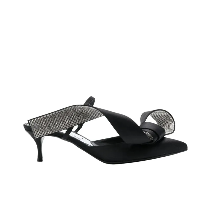 SERGIO ROSSI Marquise Bow Embellished Pumps-1