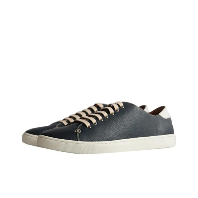 TIMOTHY&CO. Low-Top Casual Shoes Men's Blue White-1