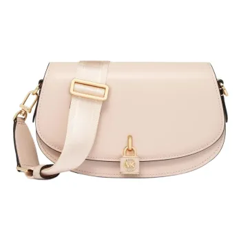 MICHAEL KORS Mila Medium Leather Messenger Bag