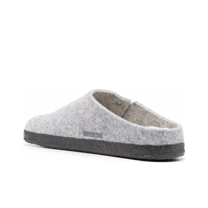 Birkenstock Zermatt Shearling Wool Felt 'Light Grey'-3