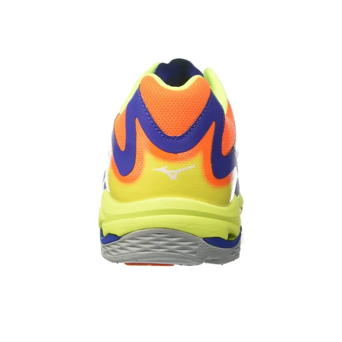 Mizuno Wave Lightning Z3 Anti-Slip And Wear-Resistant Breathable Low-Top Running Shoes Unisex Blue Orange White-2