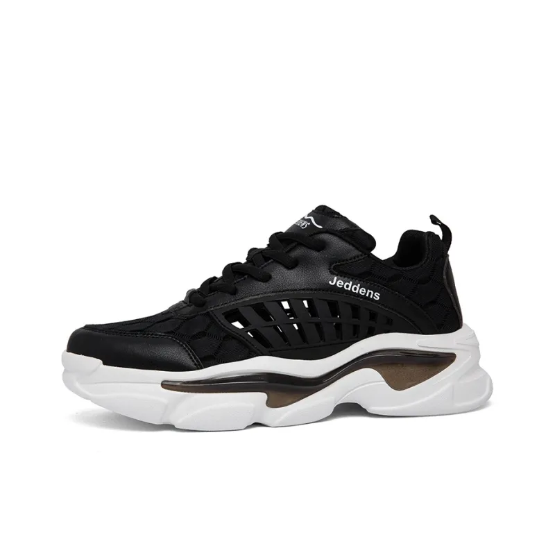Jerden Smith Fishbone Cushioned Moisture-Wicking Breathable Slip-Resistant Low-Top Chunky Sneakers Men's-6