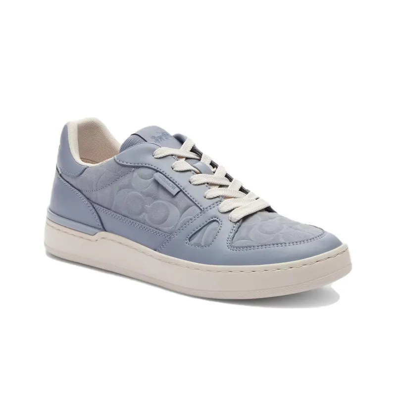COACH Low Top Skateboard Shoes Women's Purple Blue-3