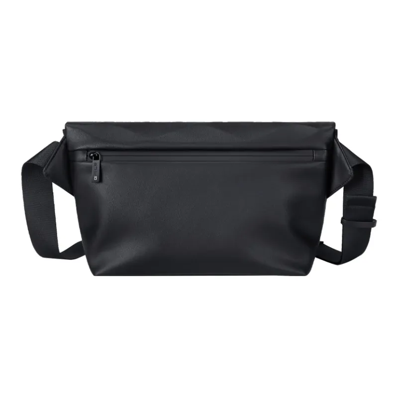 GOLF Synthetic Leather Crossbody Bag, Shoulder Bag Tubas Men's Black-4