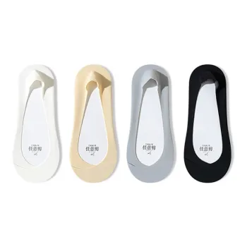 Moremoli No-Show Socks Women's 4 Pack