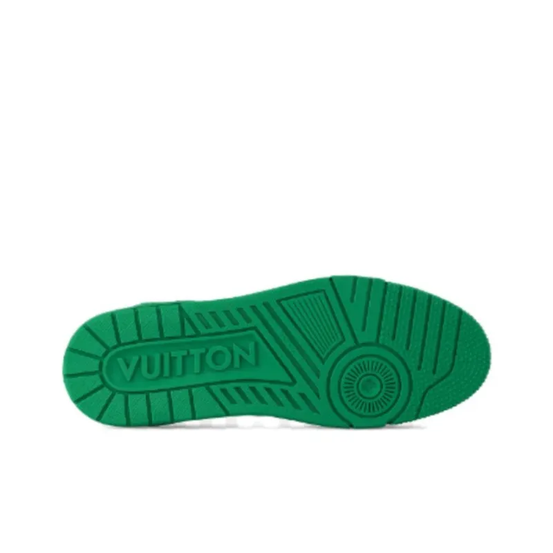 LOUIS VUITTON LV Trainer Sneaker Damier Pop Green-3