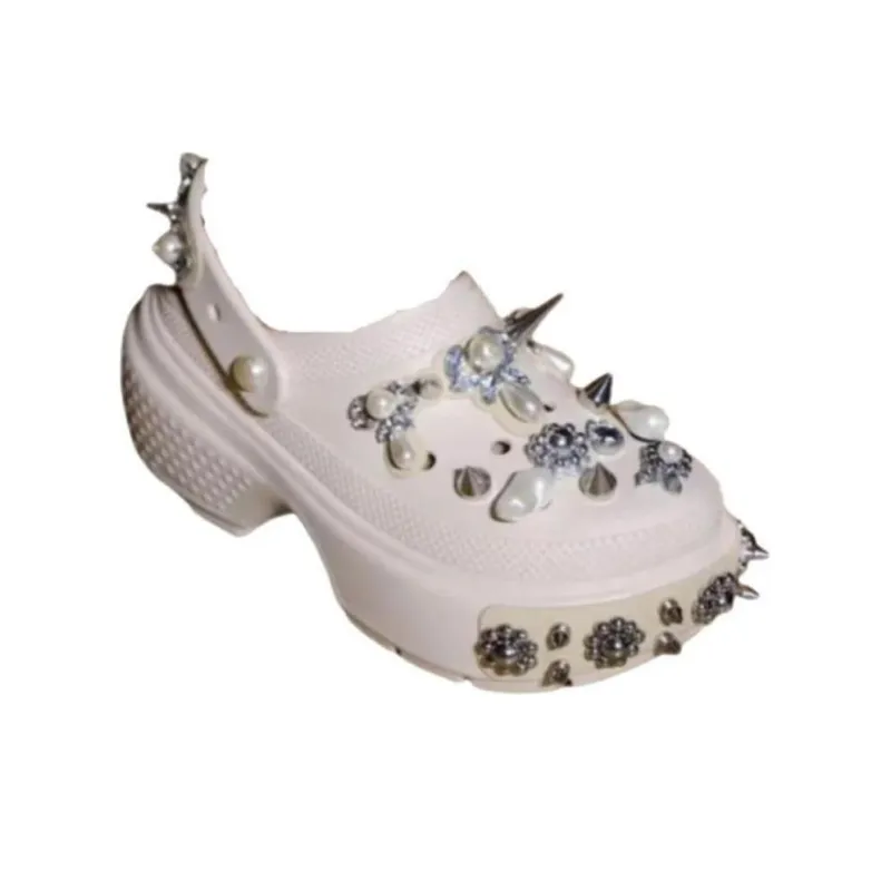SIMONE ROCHA x Crocs Clogs Men's White-1