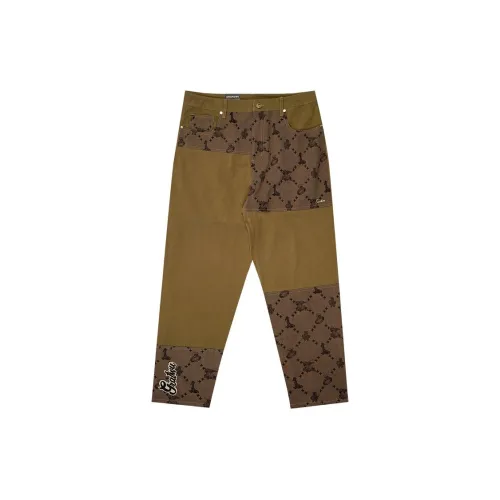 GRAF Cargo Pants Unisex Brown Earthy Full-length Trousers