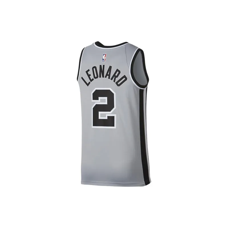 Nike Kawhi Leonard Statement Basketball Jerseys Men's Gray-1