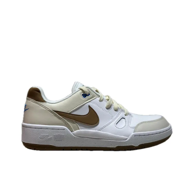 Nike Full Force Lo 'White Light British Tan'-1