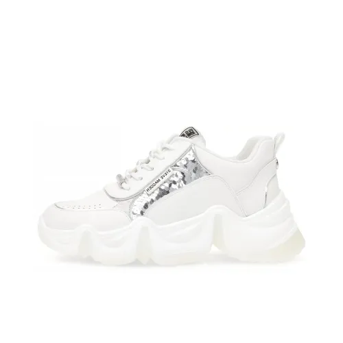 STEVE MADDEN Casual Shoes Women's Low-Top White