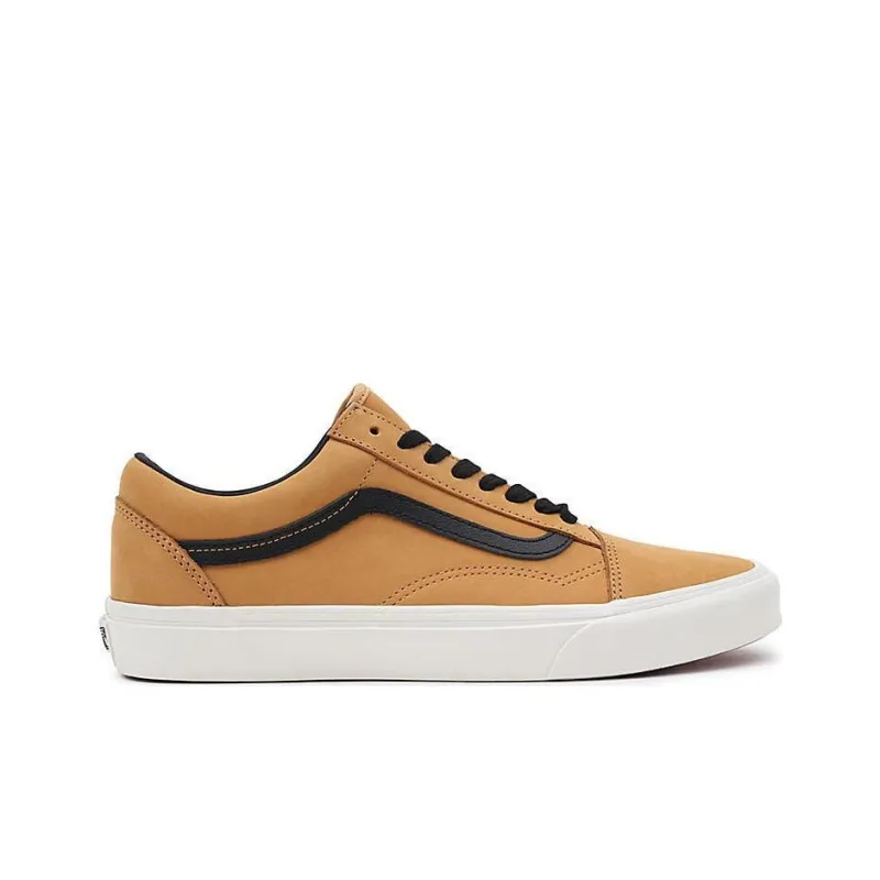 Vans Old Skool Slip-Resistant Cushioning Coverage Low-Top Skateboard Shoes Unisex Umber-1