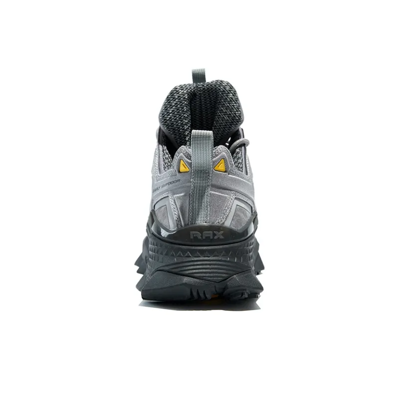RAX Water Resistant Cushioning Anti Slip And Wear Resistant Low Top Hiking Shoes Men's Gray-3