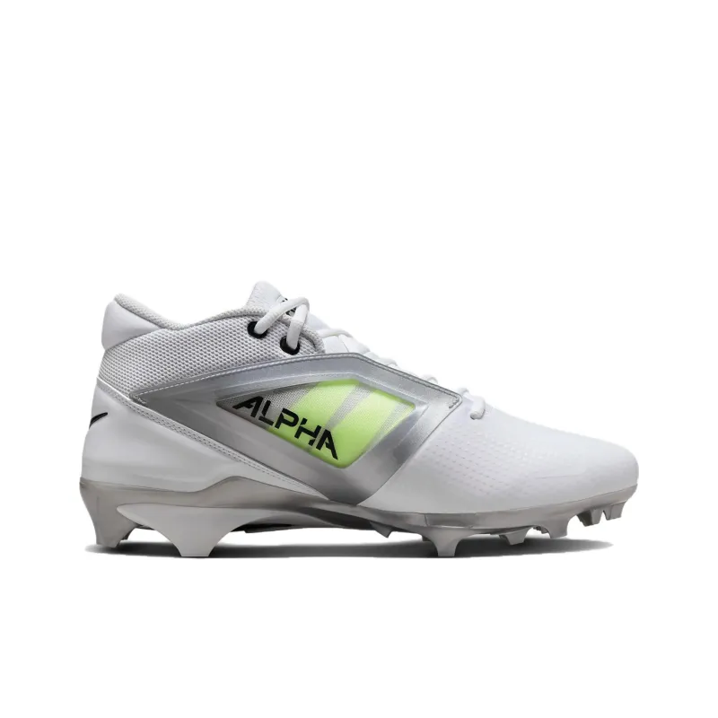 Nike Alpha Menace 4 Pro White Metallic Silver Photon Dust Black-1