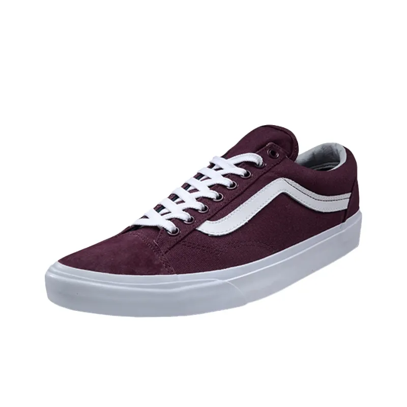 Vans Style 36 Autumn Burgundy Blackwine Red-1