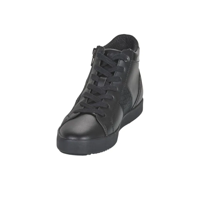 GEOX Skateboard Shoes Women's Black-4