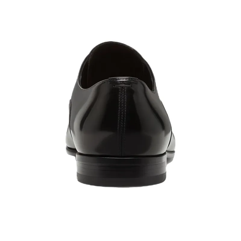 FENDI Dress Shoes Men Low-Top Black-4
