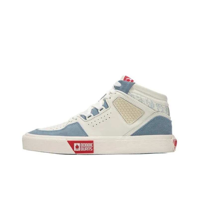 BOBBIE BURNS Wear-Resistant Balance High-Top Skateboard Shoes Unisex-0