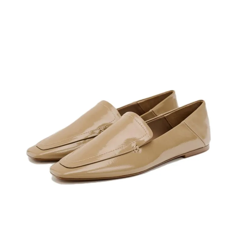 ZARA Casual Single Shoes Women's Light Brown-2