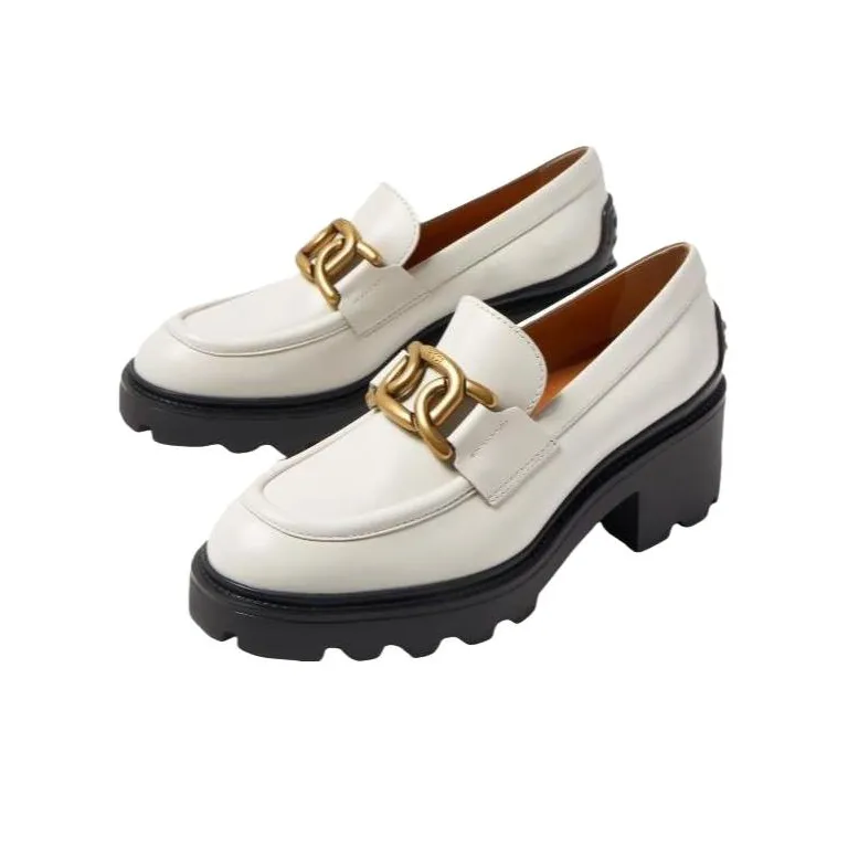 TOD'S 65mm Logo-plaque Leather Loafers-3